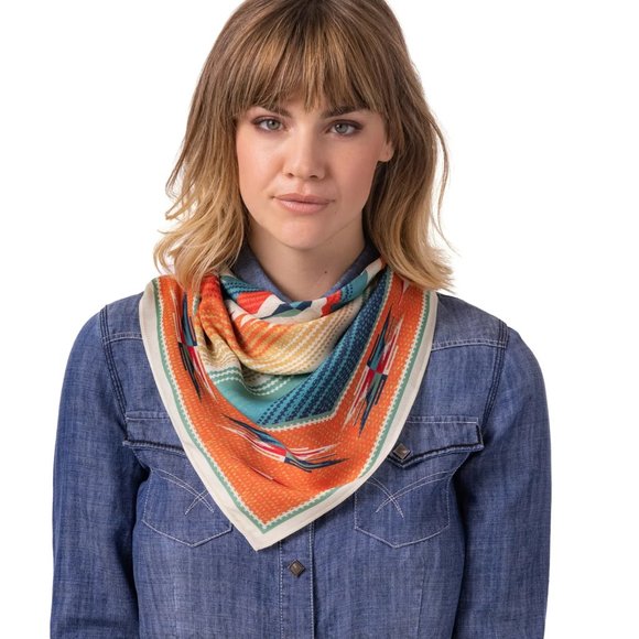 NWT Double D Ranch Pony Show Serape Scarf Bohemian Boho Western Accessories - Picture 2 of 5